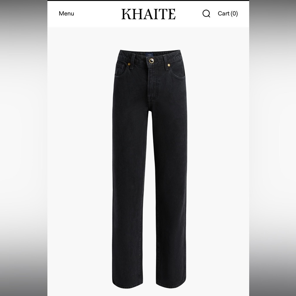 Brand New Khaite Danielle Jeans